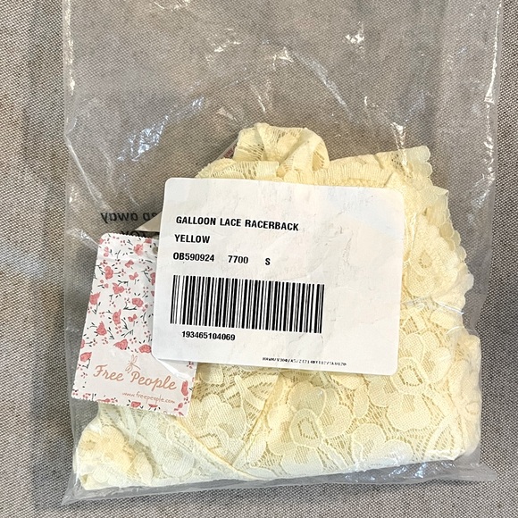 NWT Free People Lace Racerback Bra - Picture 3 of 3